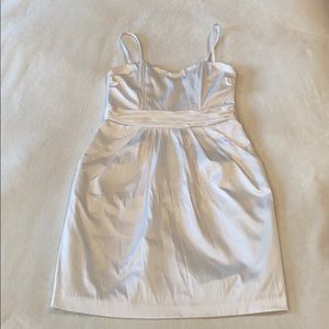 White Strapless Dress